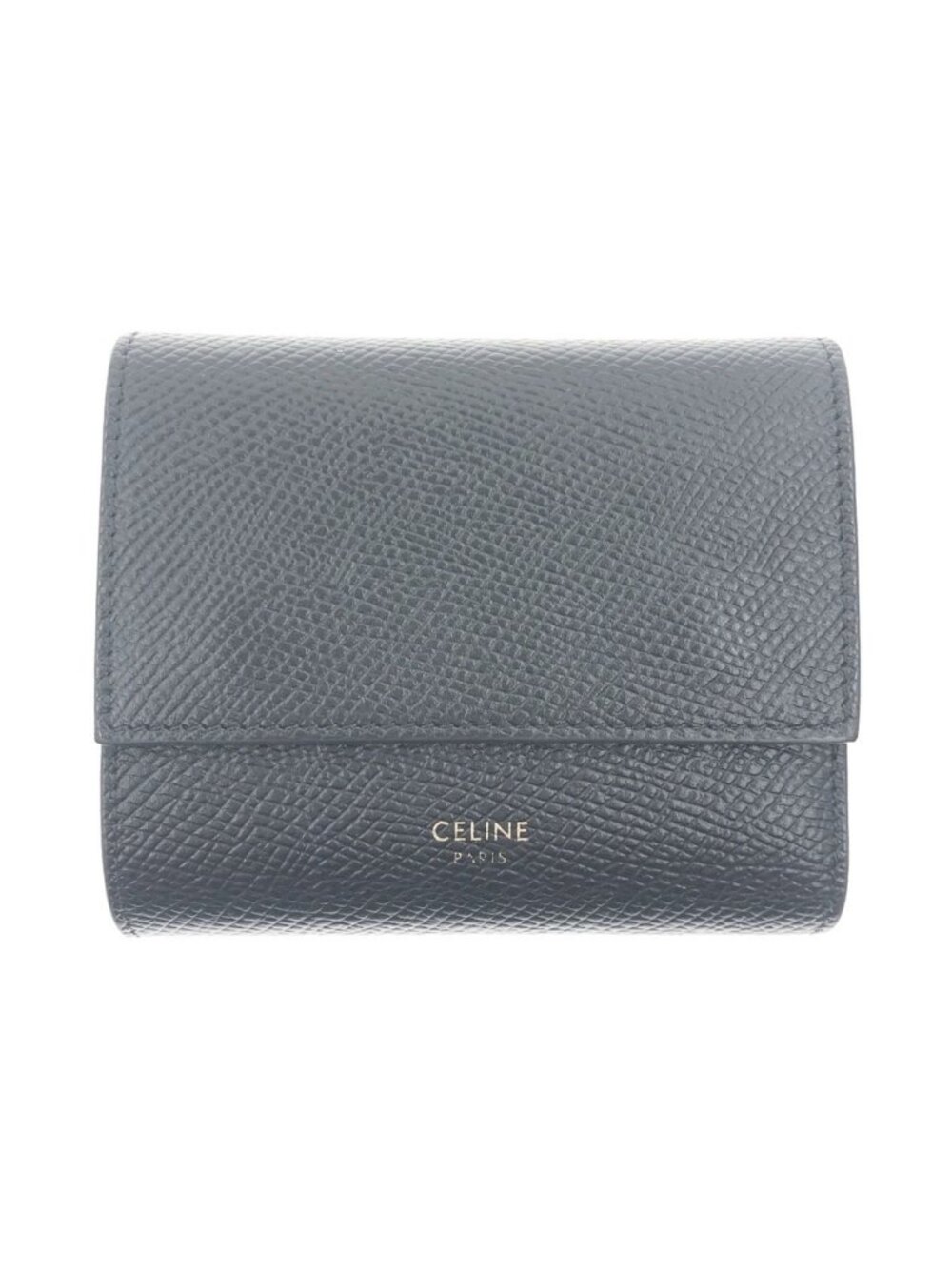 Celine Small Trifold Wallet Black